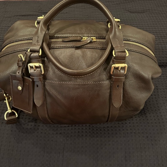 Genuine leather Cole Haan weekender bag. Used twice. In excellent condition. - Picture 1 of 5